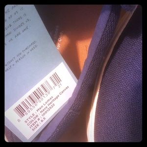 Tom's Men's blue Canvas